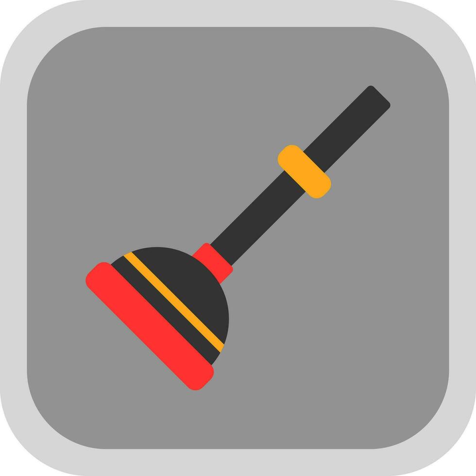 Plunger Vector Icon Design