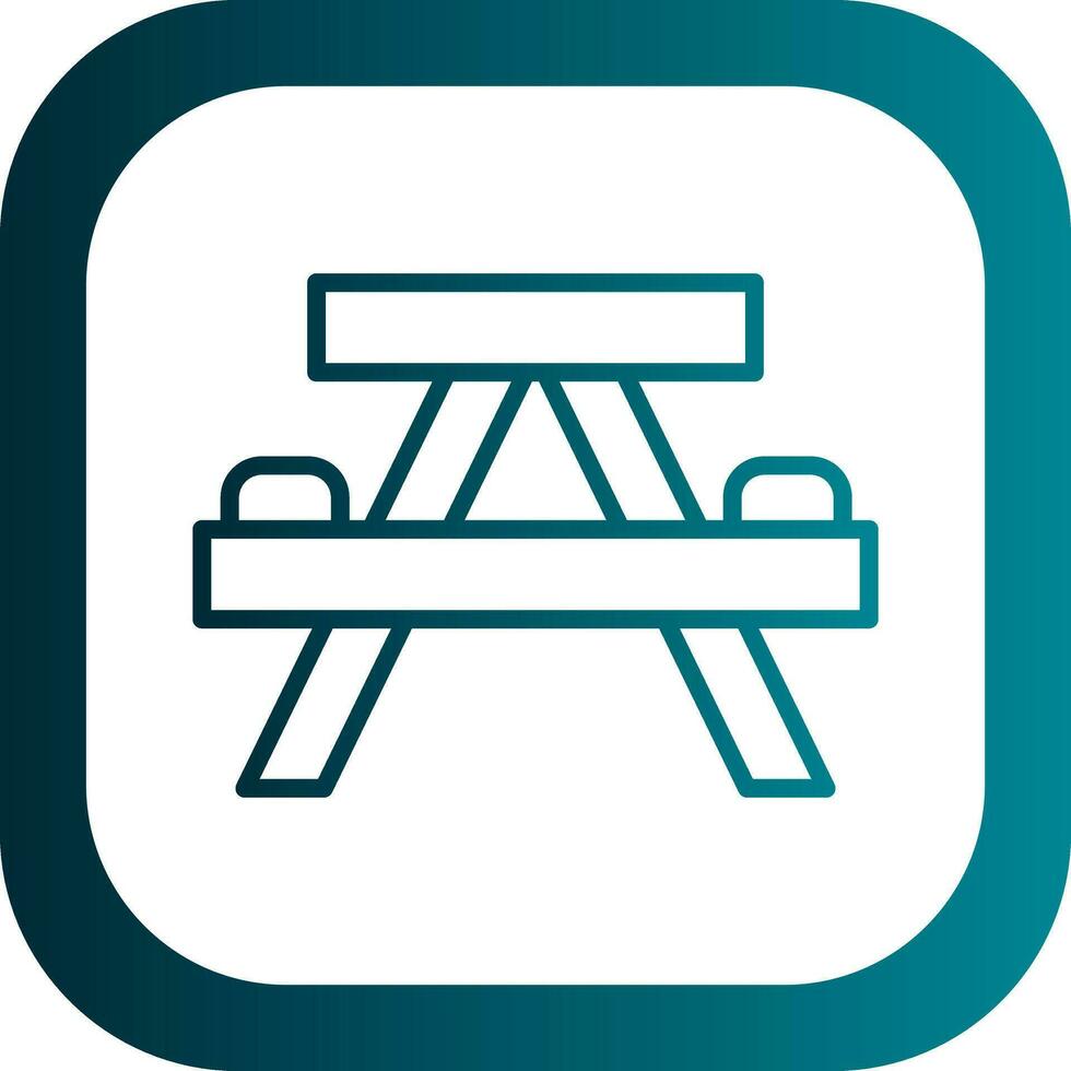 Bench Vector Icon Design