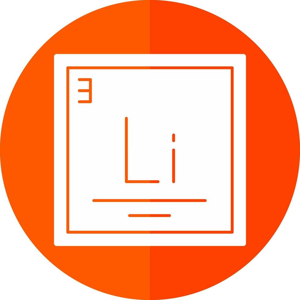 Lithium Vector Icon Design