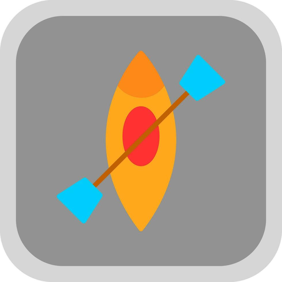 diseño de icono de vector de kayak