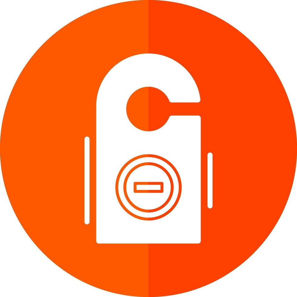 Do not disturb Vector Icon Design