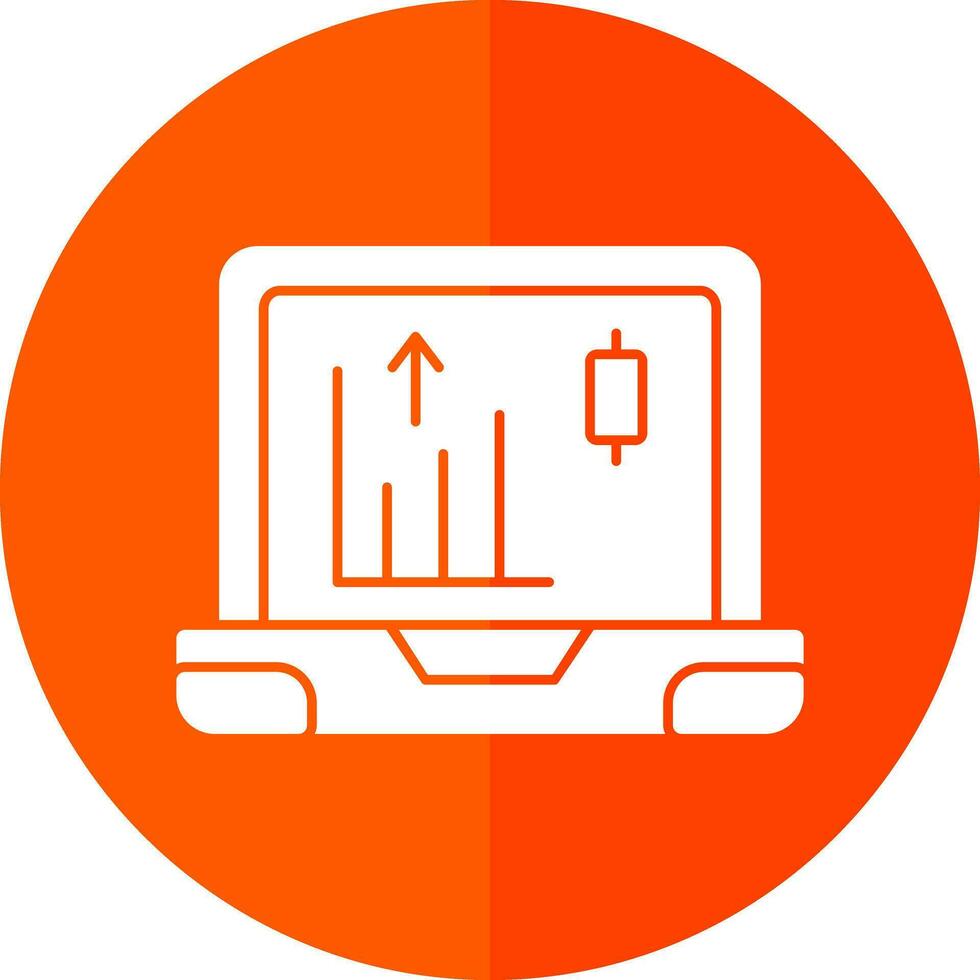 Stock market Vector Icon Design