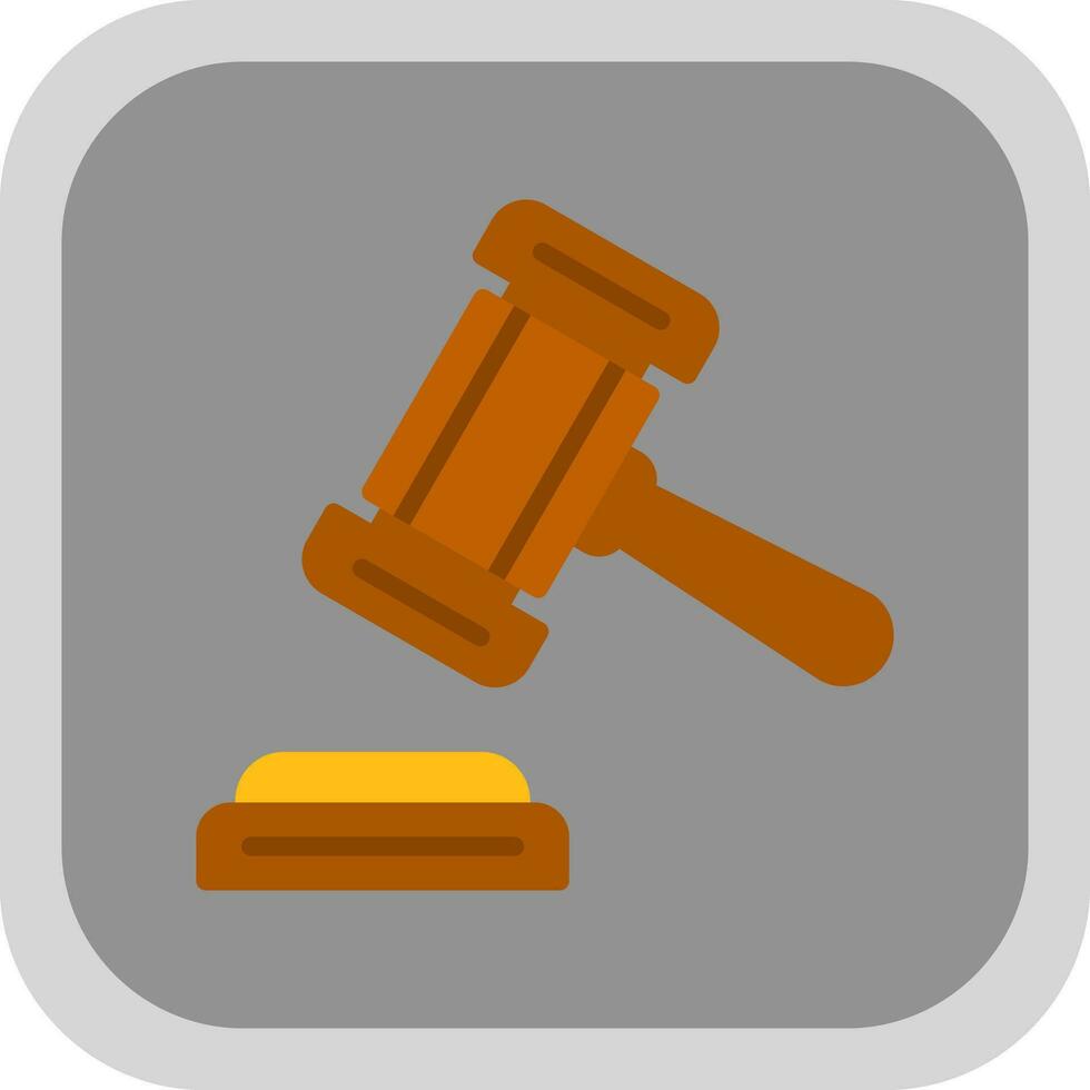 Gavel Vector Icon Design