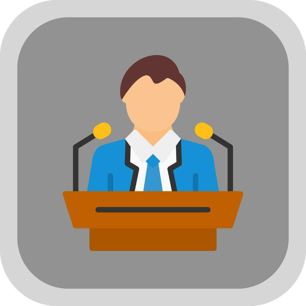 Speech Vector Icon Design