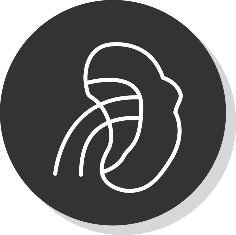 Spleen Vector Icon Design