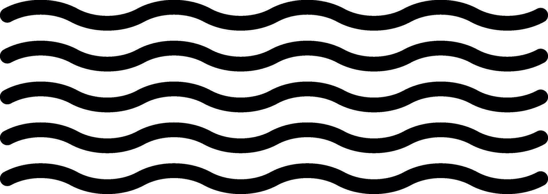 Wave Vector Icon Design