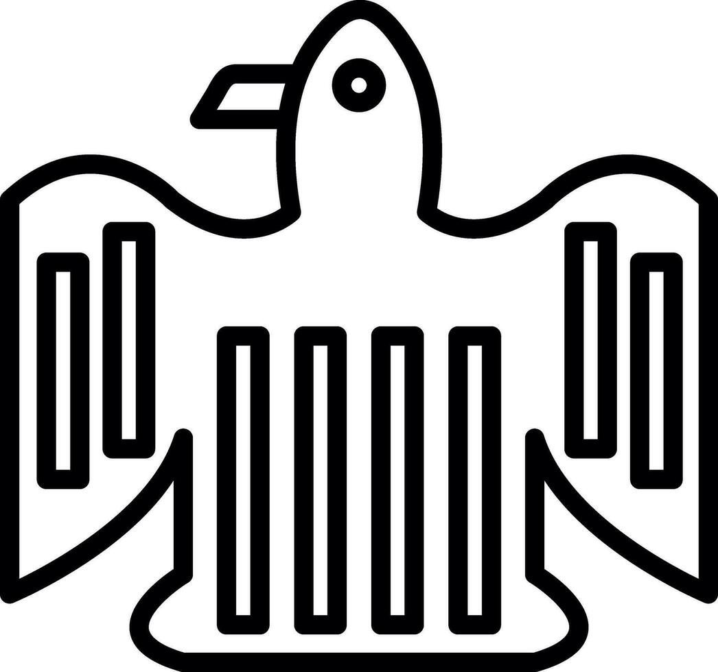 Bundesadler Vector Icon Design