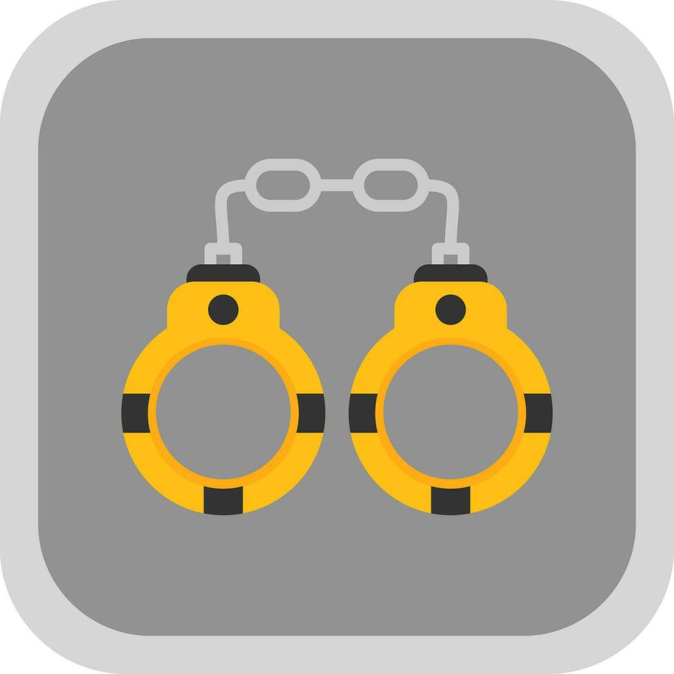 Handcuffs Vector Icon Design