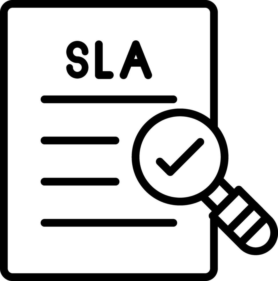 Sla Vector Icon Design