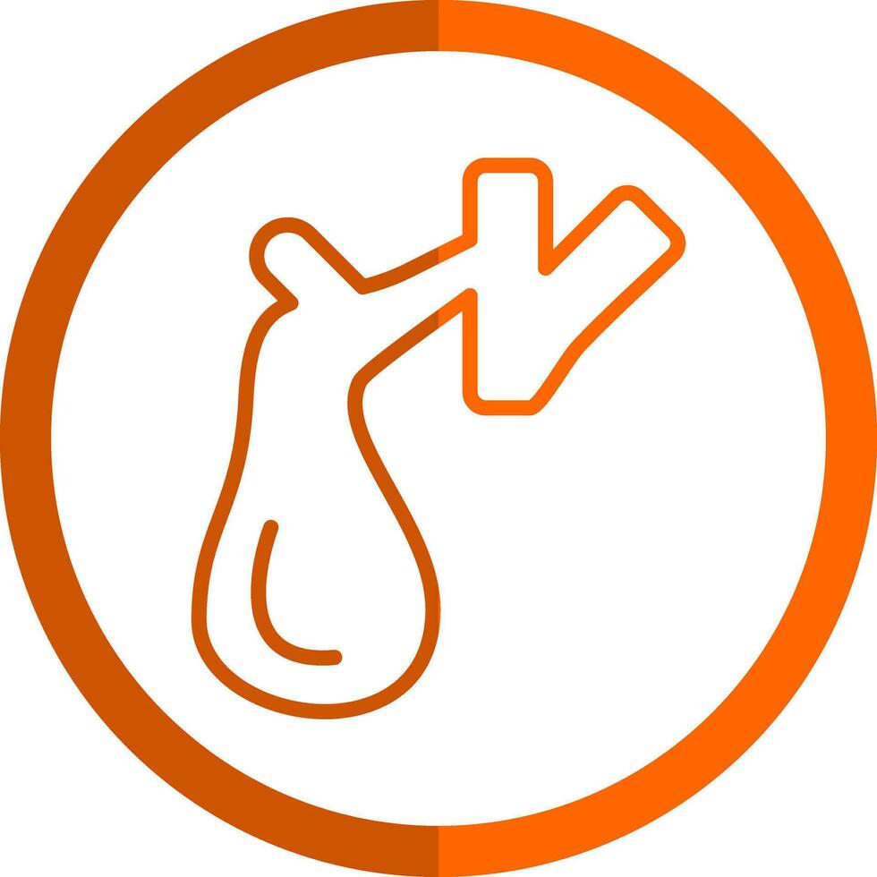 Gallbladder Vector Icon Design