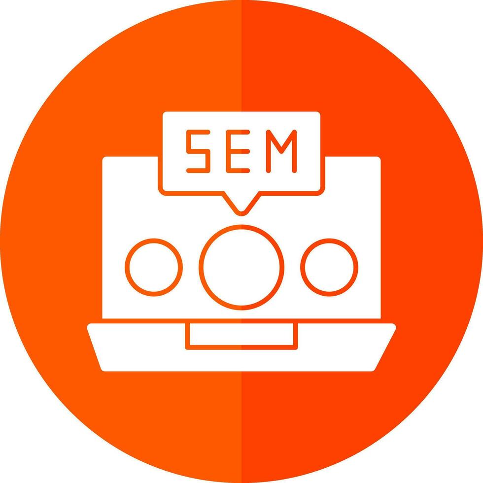 sem vector icono diseño