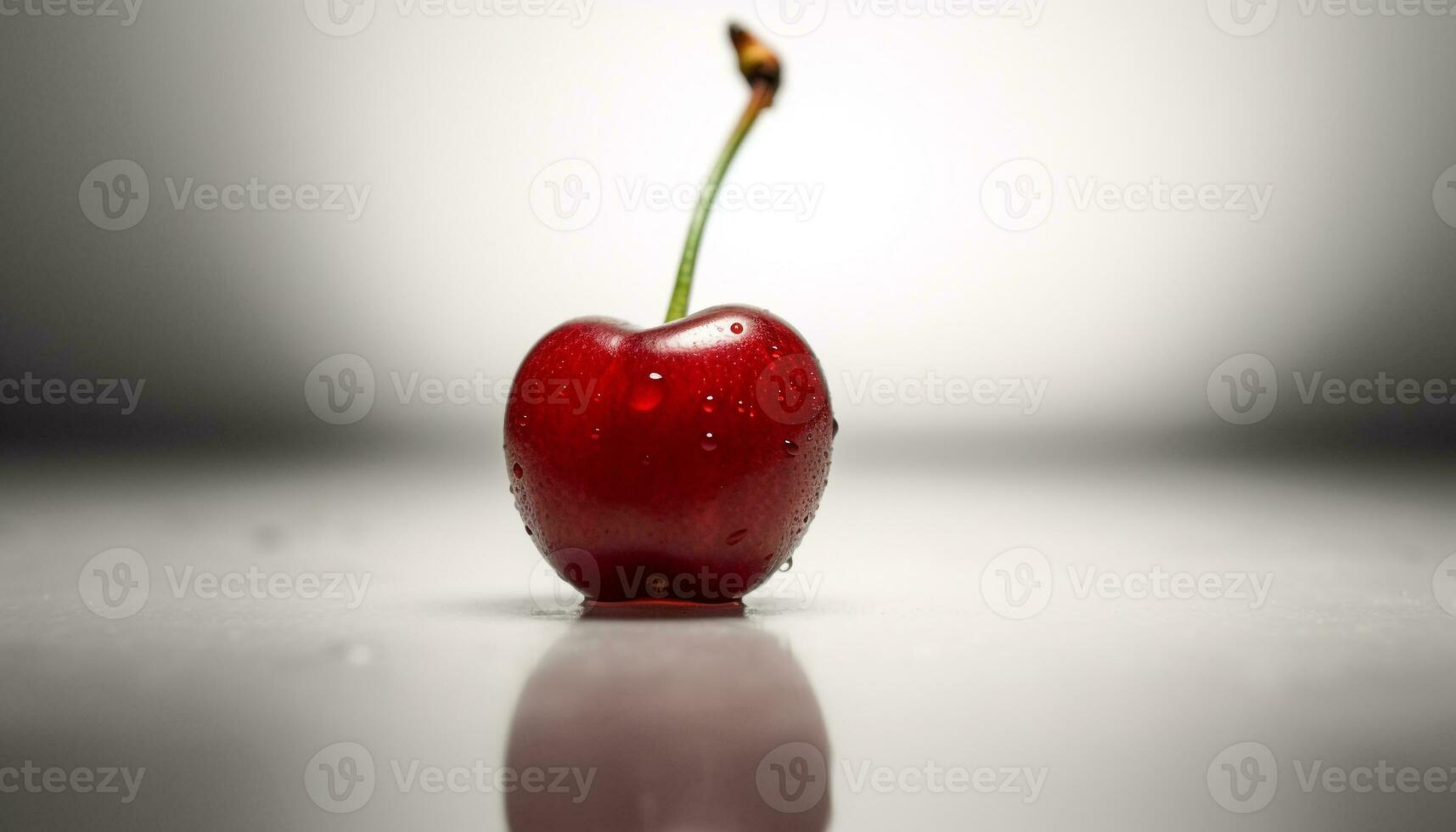 Juicy berry fruit reflects healthy lifestyle in vibrant studio shot generated by AI photo