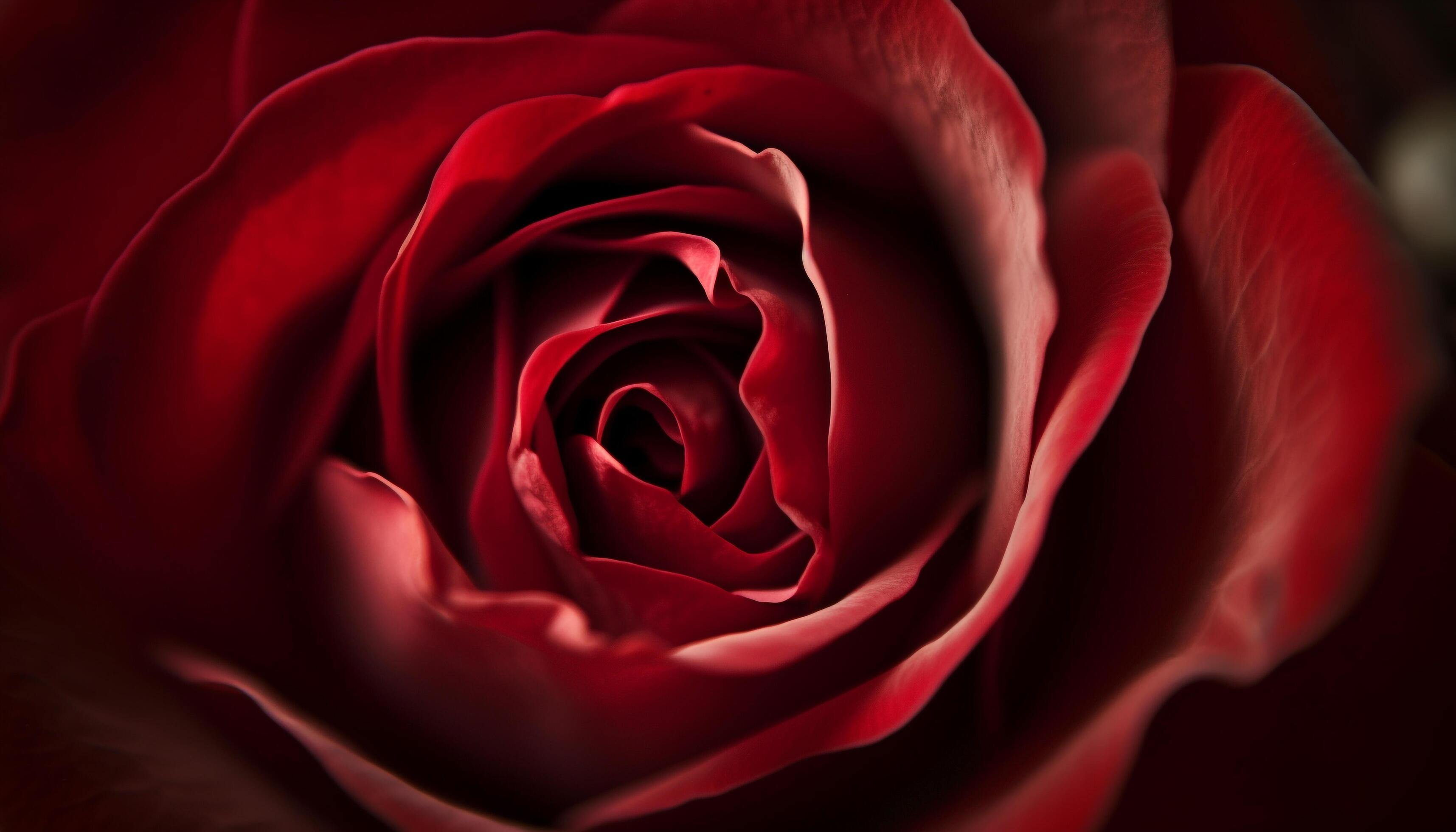 Vibrant rose petals symbolize love and elegance for a birthday