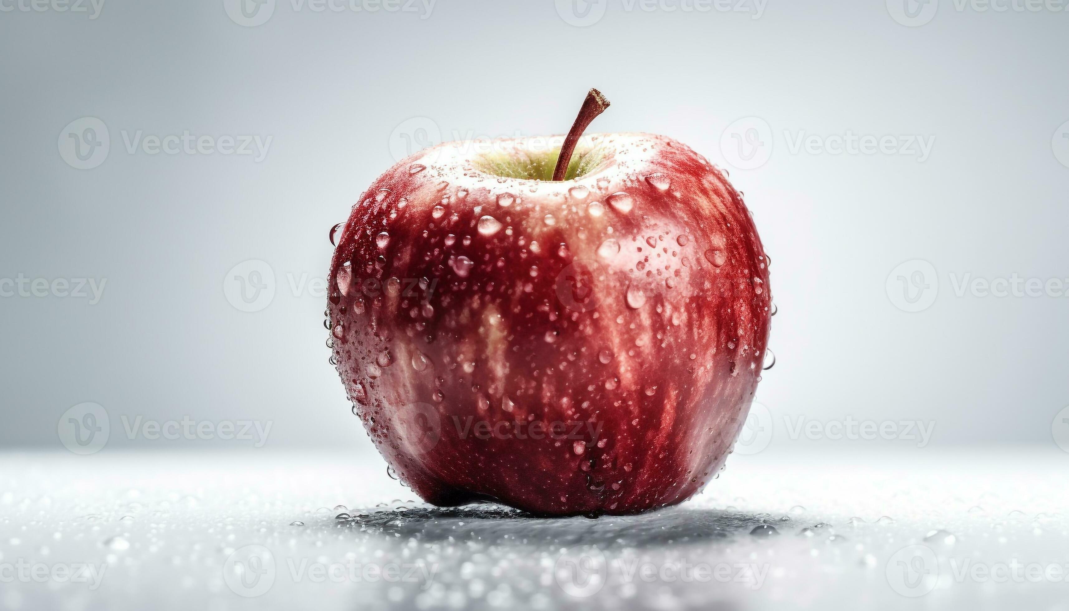 https://static.vecteezy.com/system/resources/previews/025/188/343/large_2x/juicy-apple-reflects-freshness-of-organic-snack-in-vibrant-still-life-generated-by-ai-photo.jpg