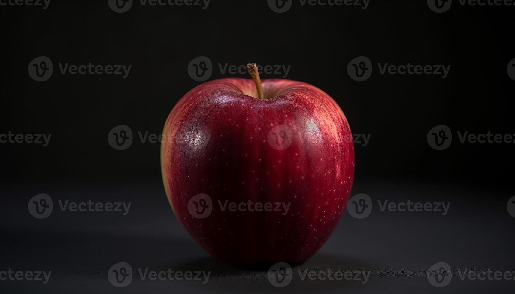 Juicy apple embodies freshness and healthy eating in nature perfection generated by AI photo