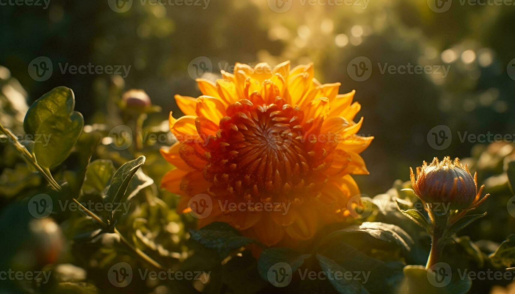 vibrante flor silvestre prado vitrinas natural belleza en multi de colores flores generado por ai foto