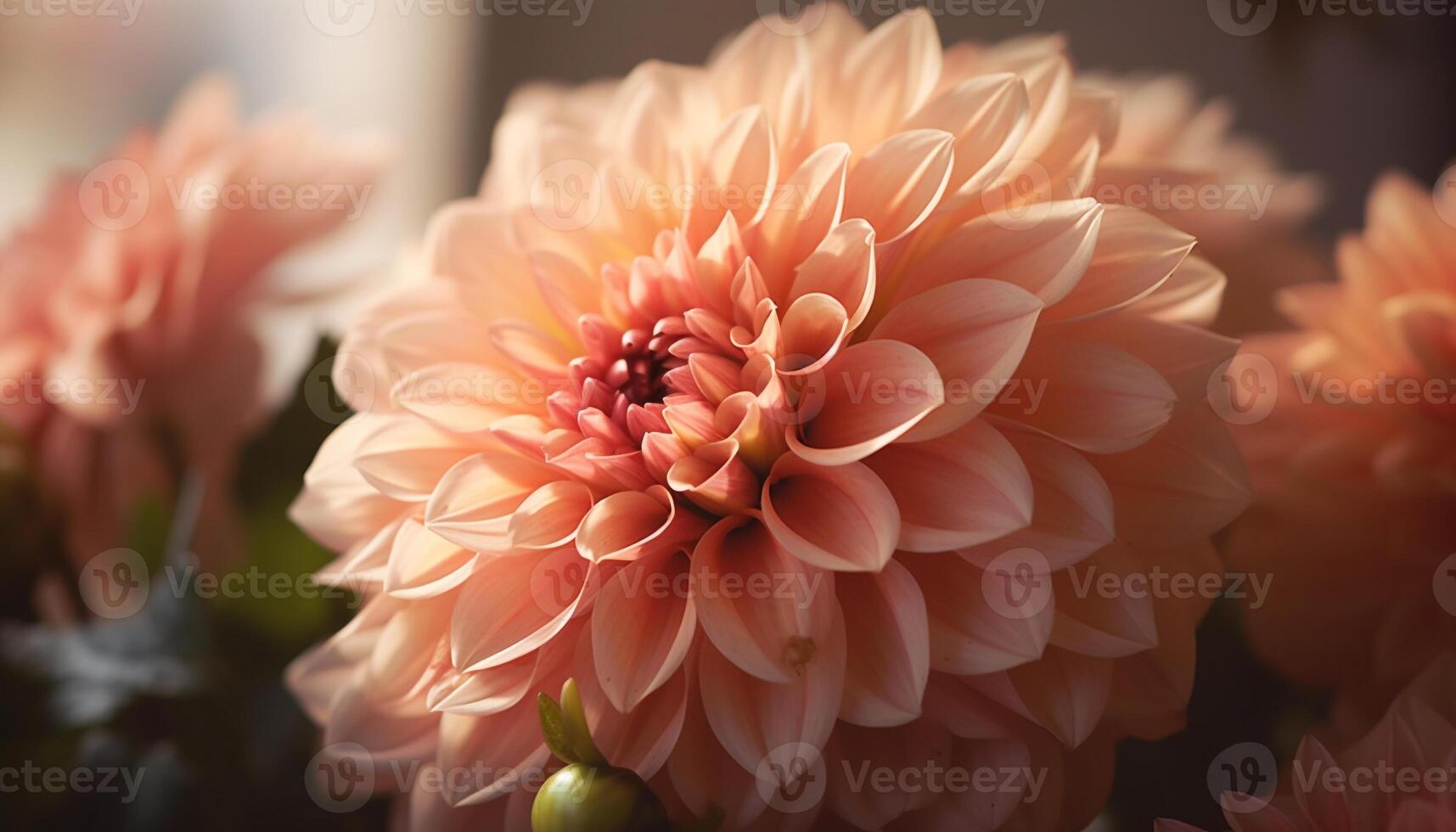 Vibrant bouquet showcases beauty in nature with fresh, colorful flowers generated by AI photo