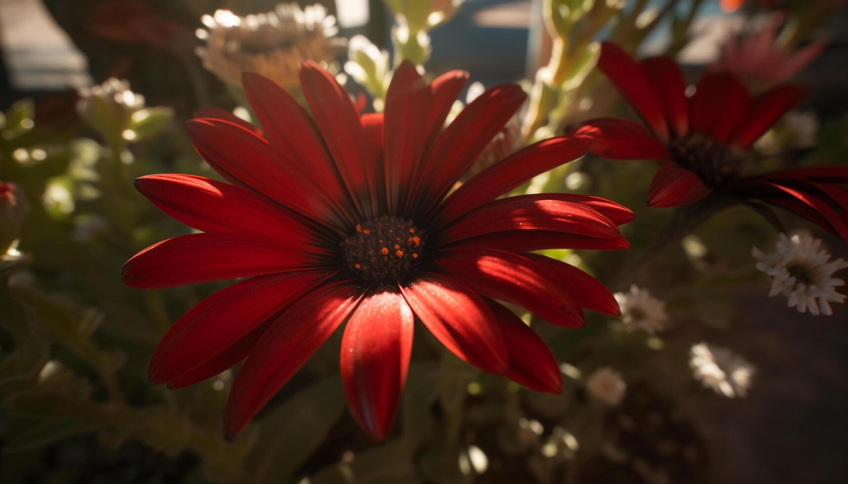 Vibrant sunflower bouquet showcases beauty in nature colorful patterns generated by AI photo