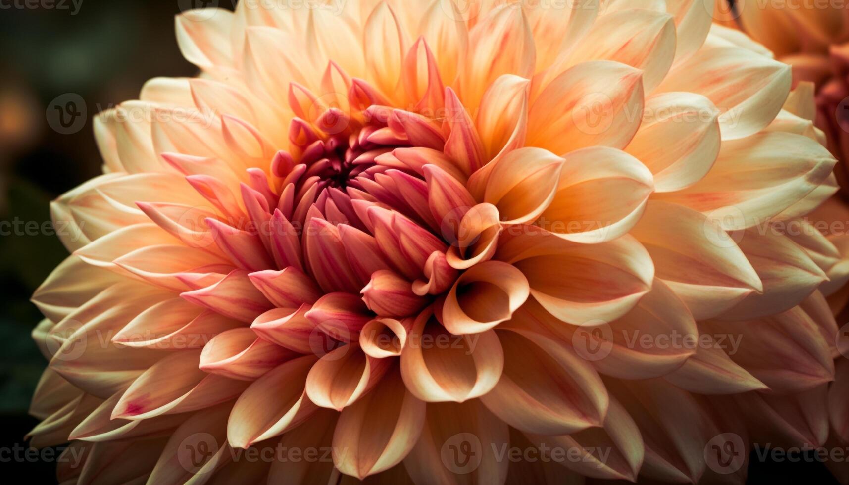 Vibrant dahlias and gerbera daisies blossom in formal gardens generated by AI photo