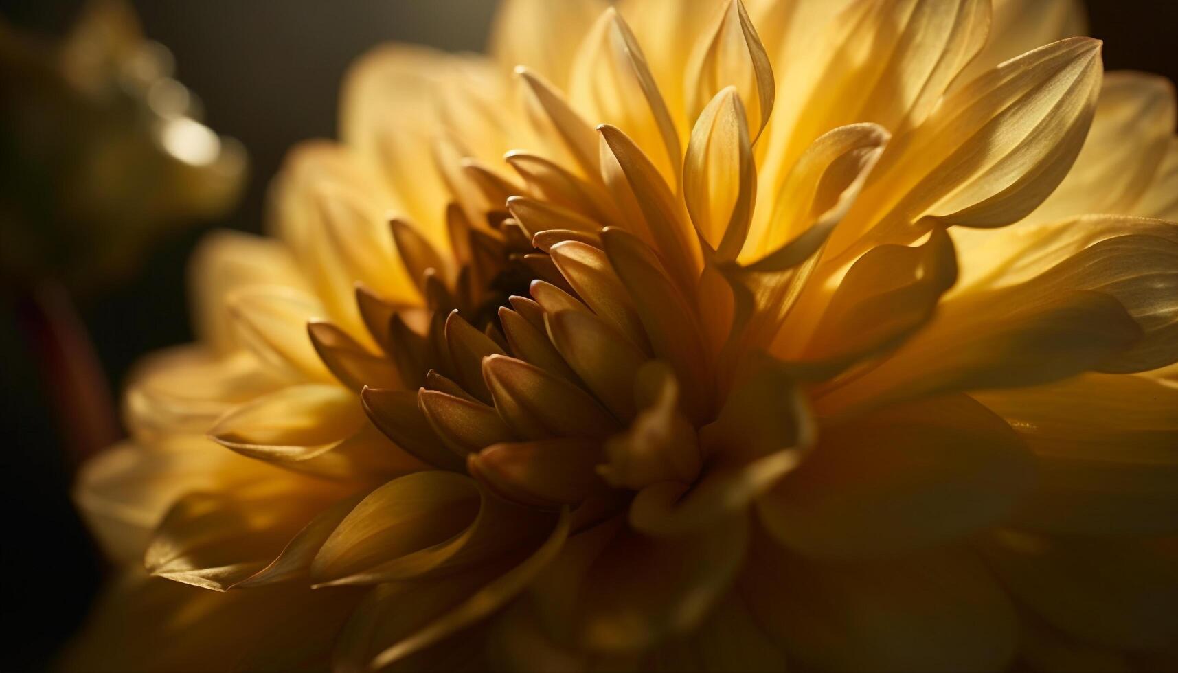 Vibrant single flower bouquet showcases beauty in nature organic growth generated by AI photo