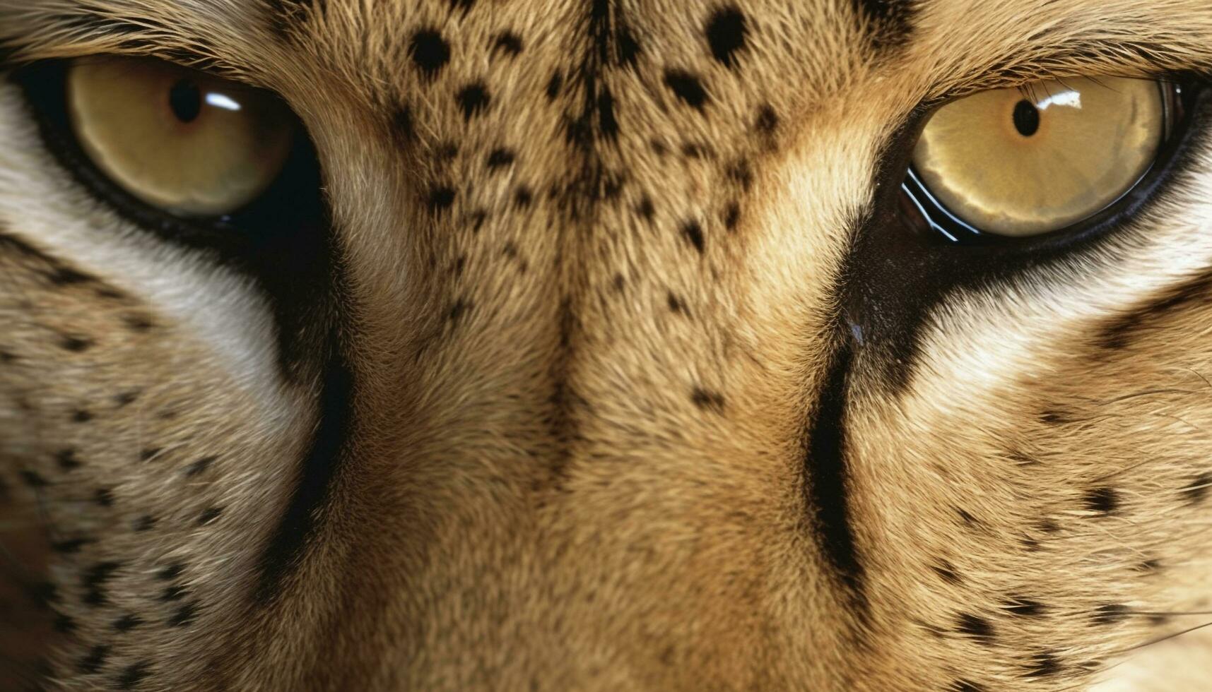 manchado felino belleza en naturaleza cerca arriba de leopardo retrato generado por ai foto