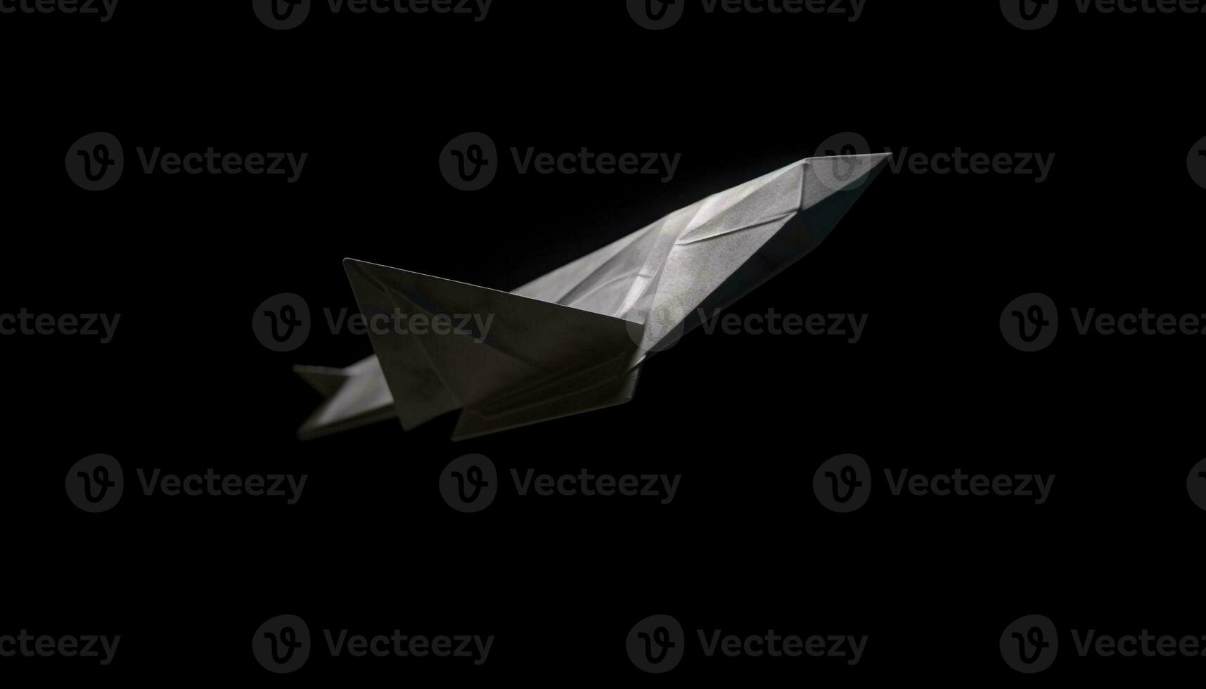 Origami paper ship, craft transportation toy, ideas creativity yacht generated by AI photo