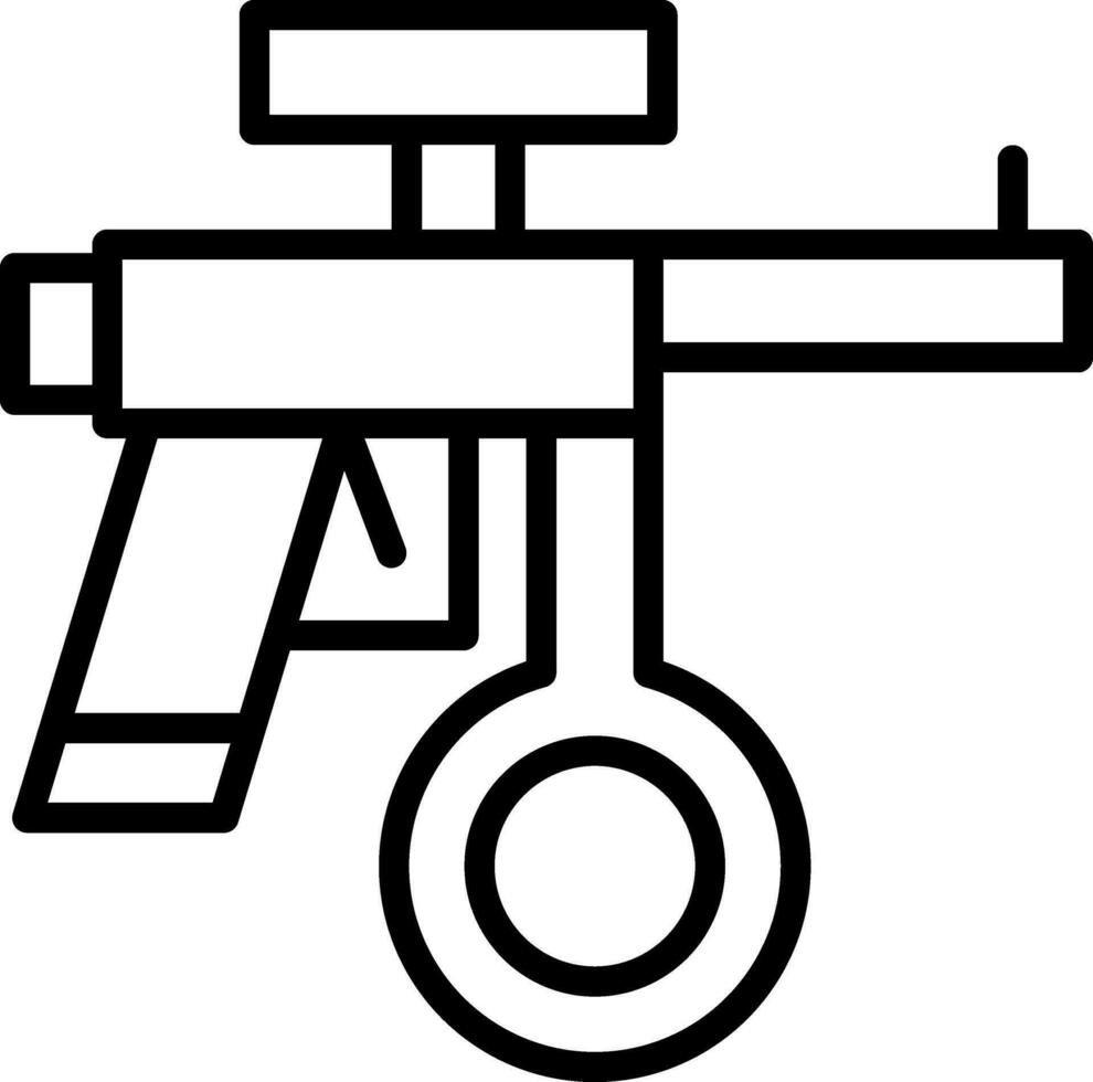 Paintball Vector Icon Design