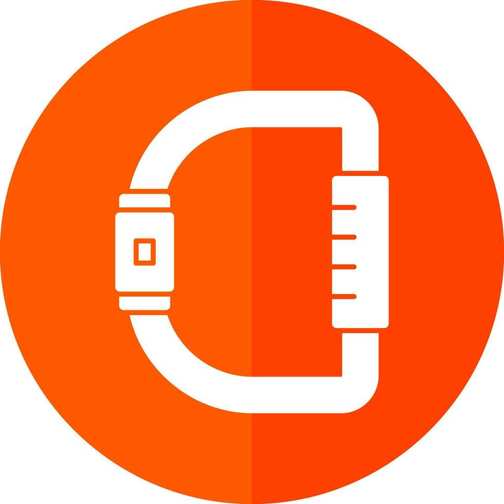 Carabiner Vector Icon Design