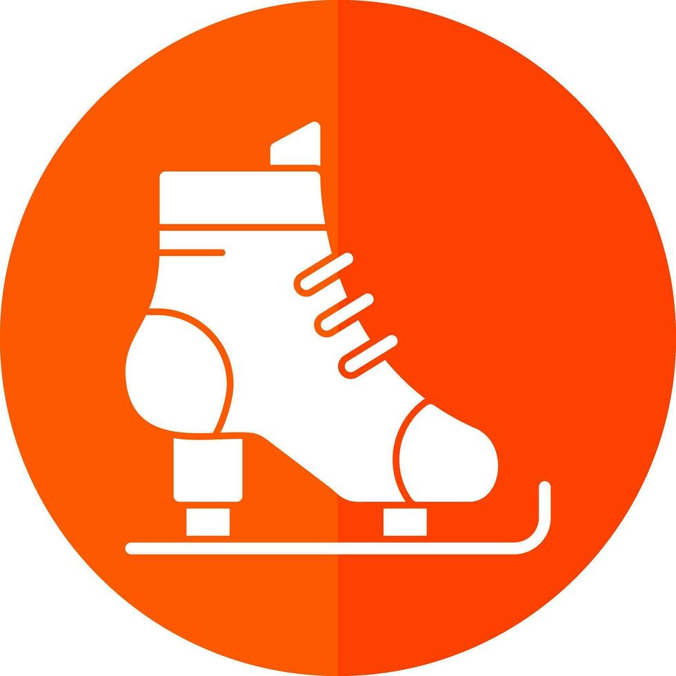 Ice skates Vector Icon Design