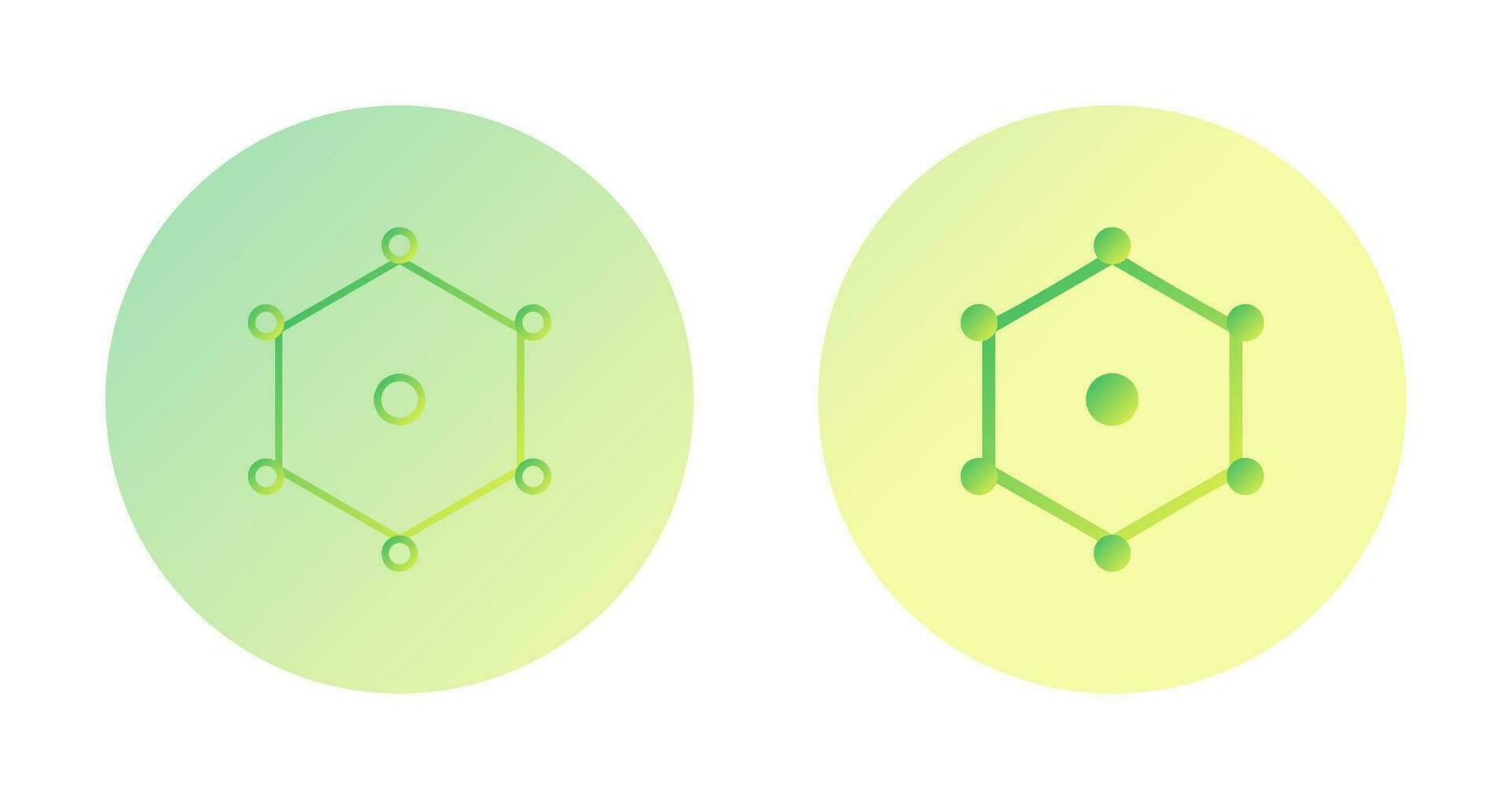 Unique Nodes Vector Icon