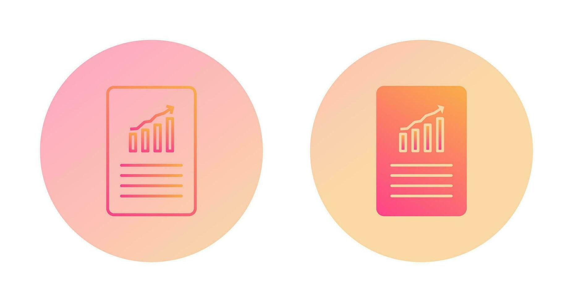 Unique Data Files Vector Icon