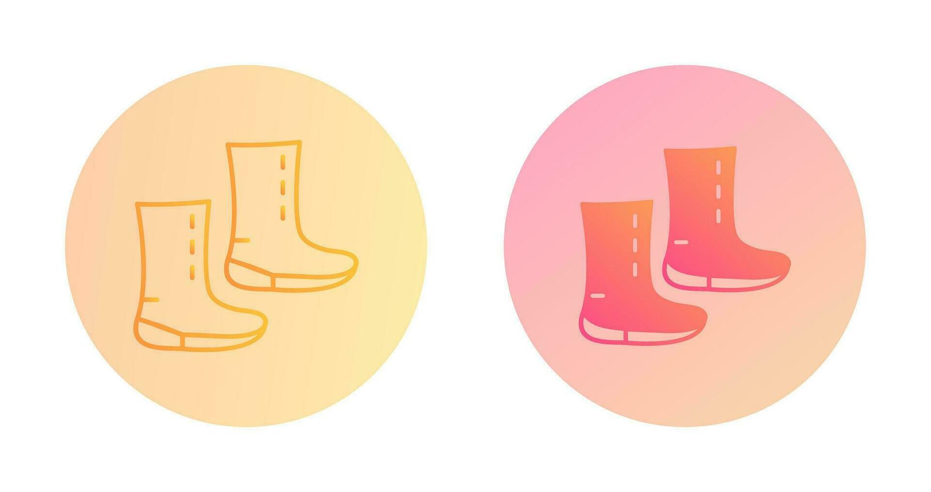 Unique Boots Vector Icon