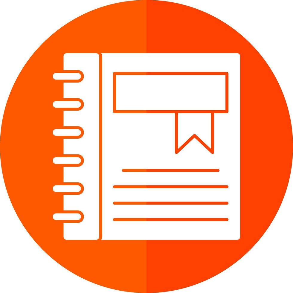 Diary Vector Icon Design