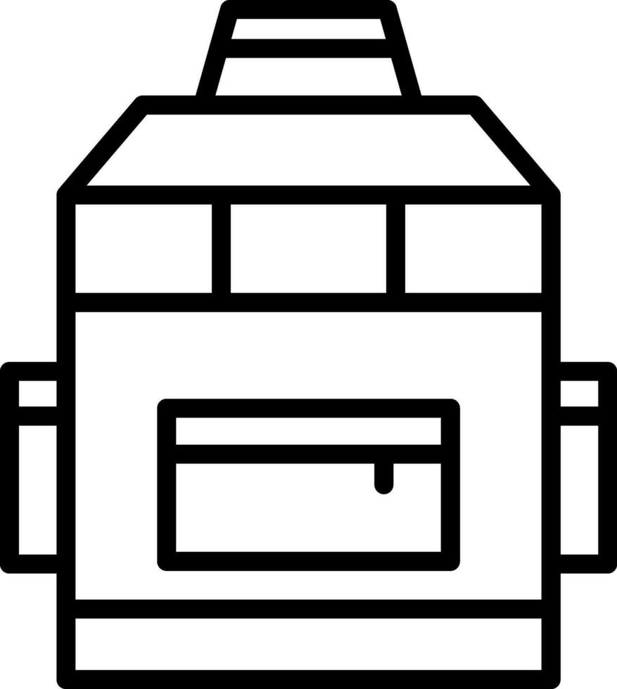 Rucksack Vector Icon Design