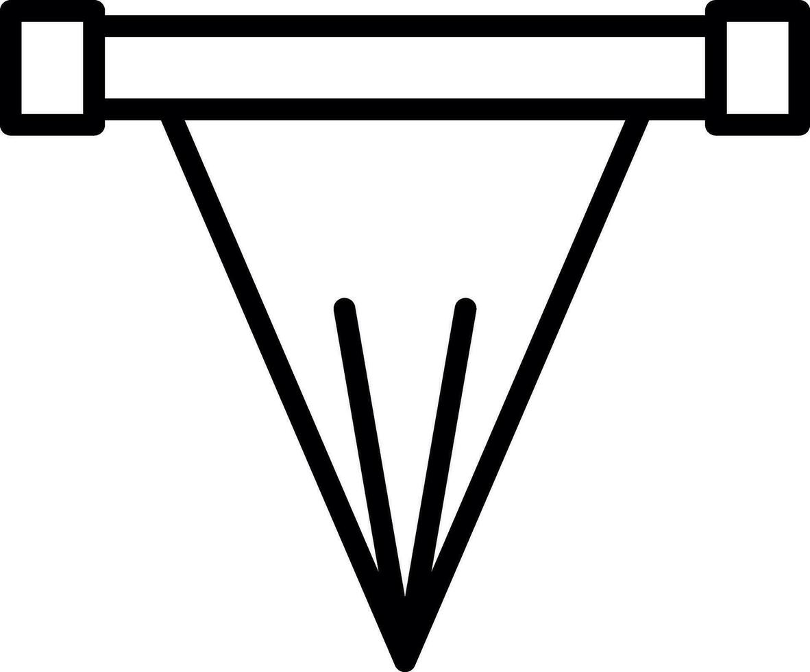 Offside flag Vector Icon Design