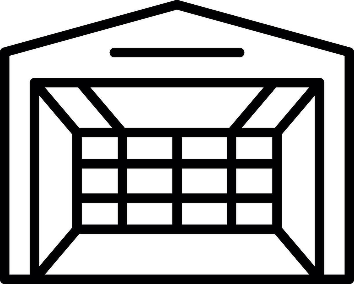 Goal box Vector Icon Design