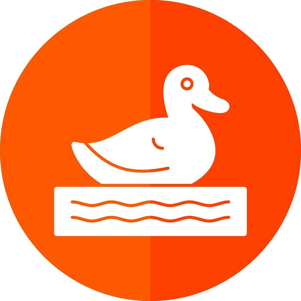 Pato vector icono diseño