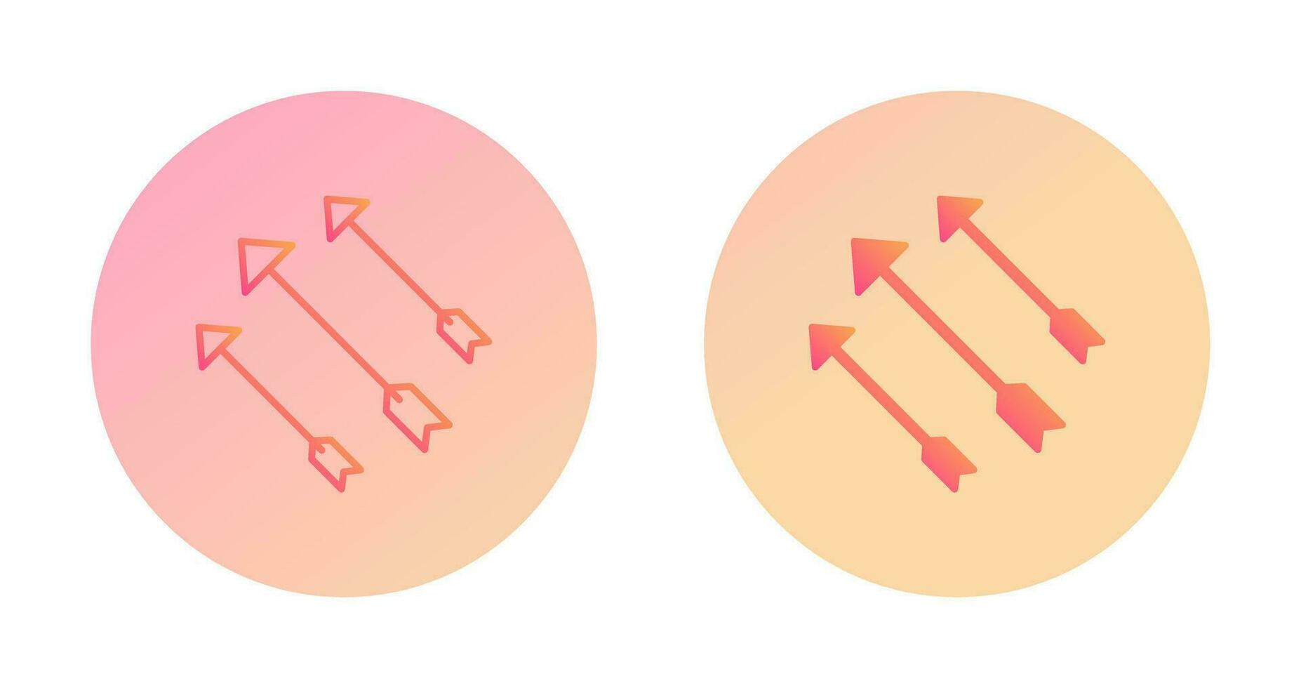 Unique Arrows Vector Icon