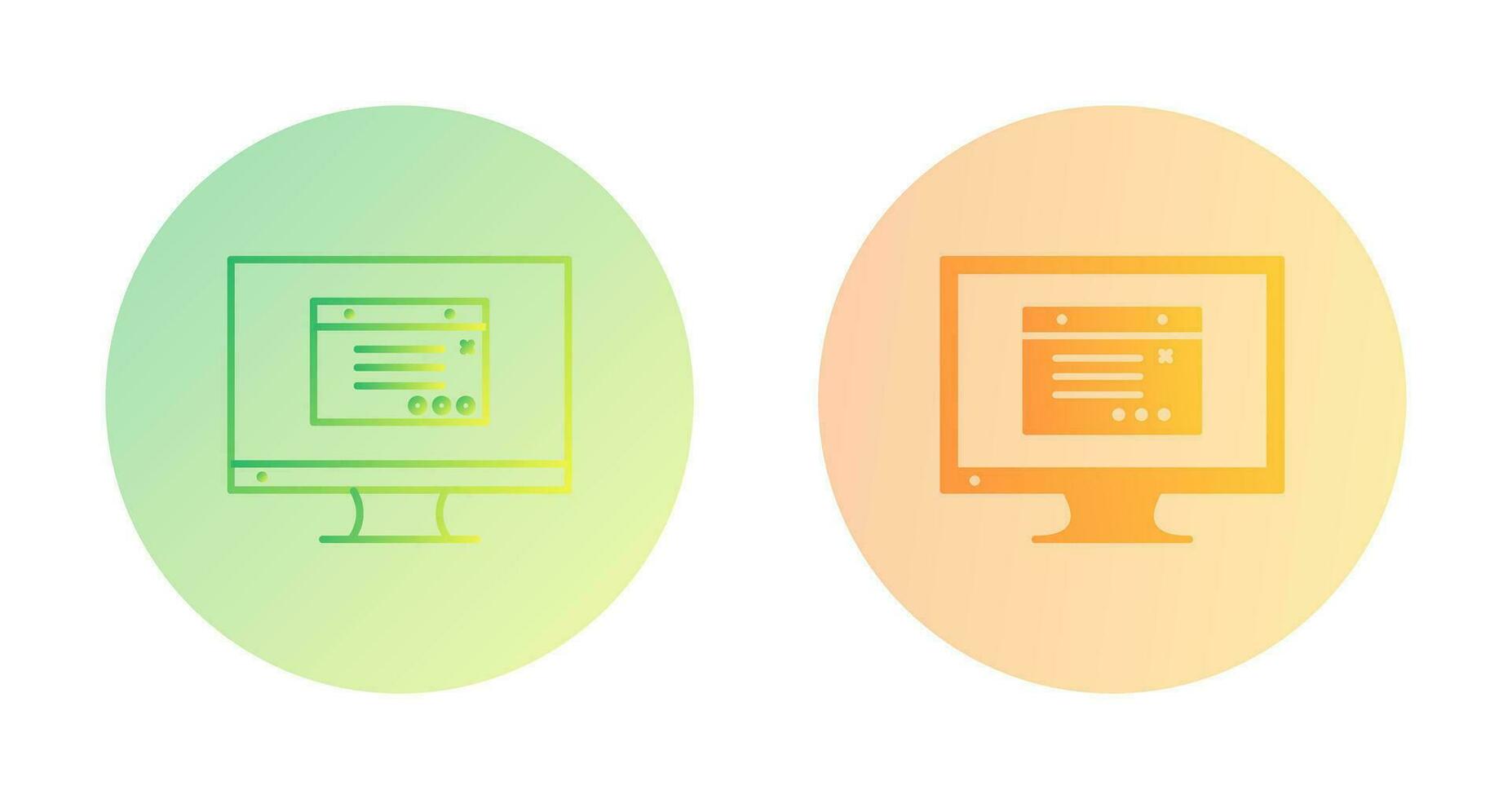 Unique Internet Ads Vector Icon