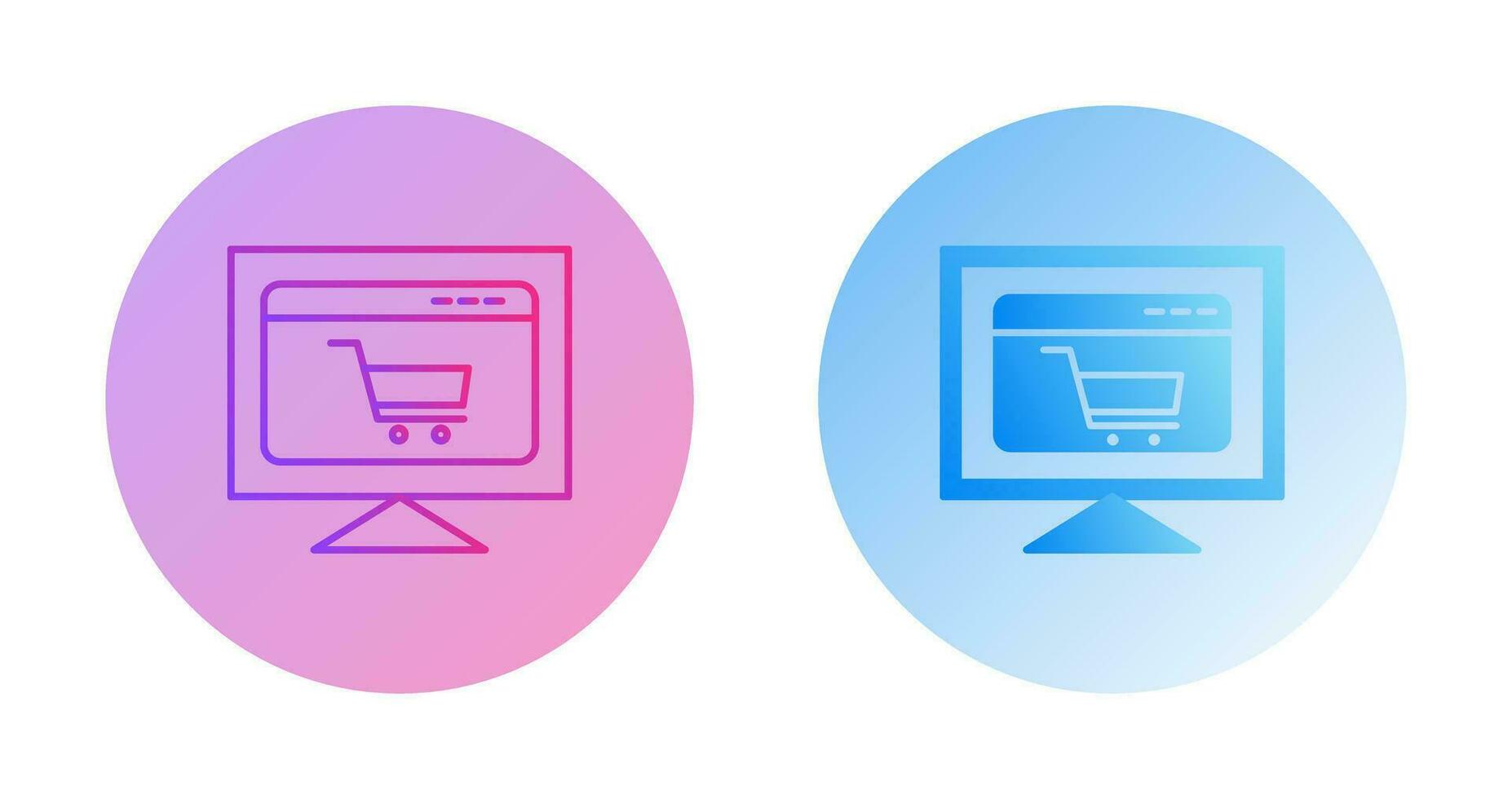 Ecommerce Website Vector Icon