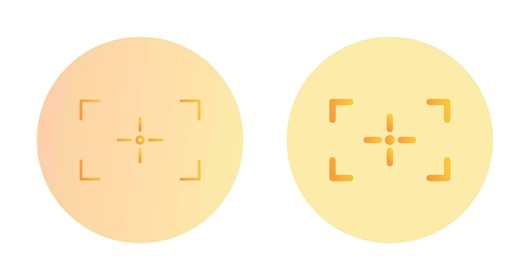 Unique Focus Vector Icon