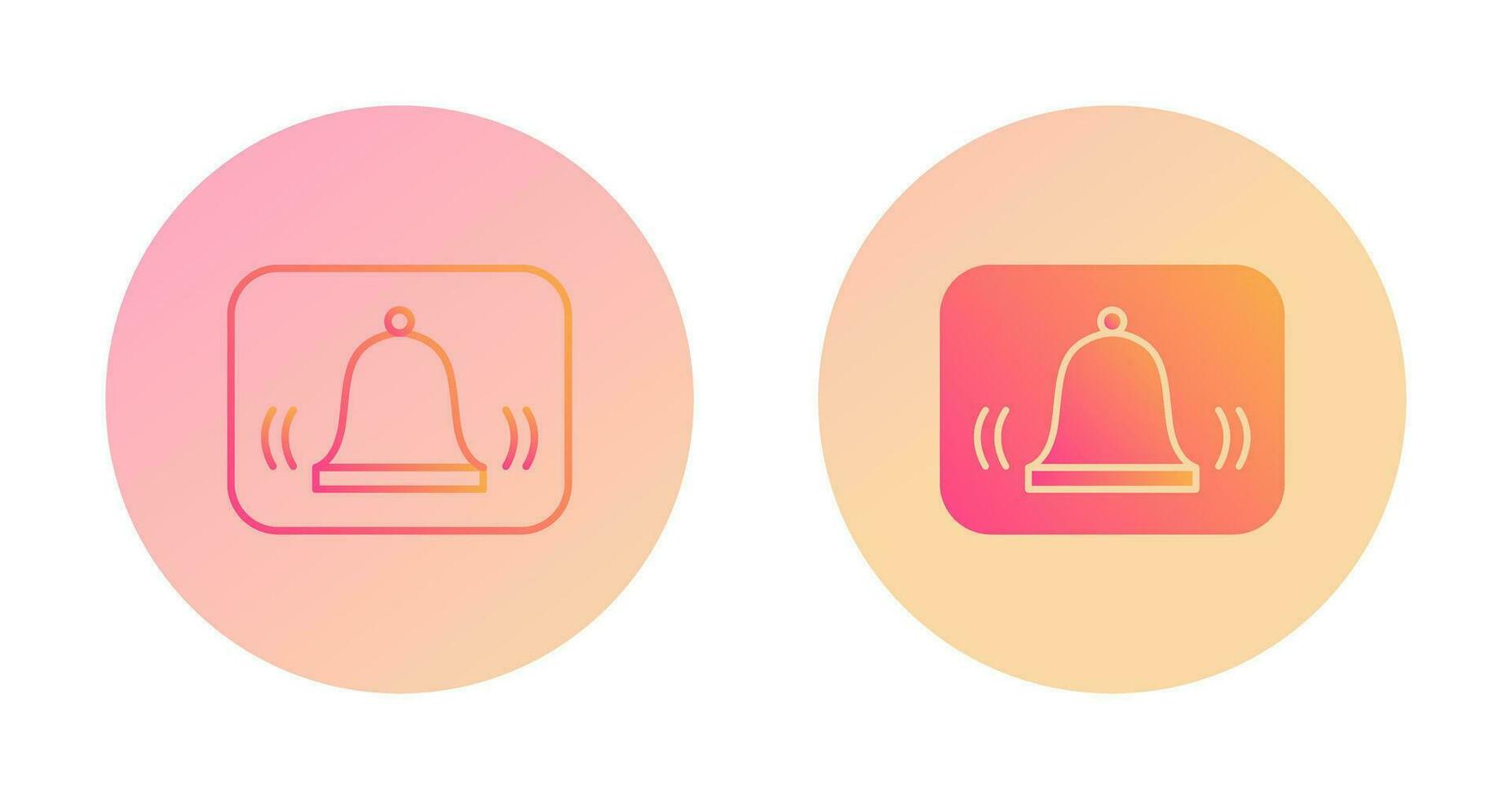 Unique Alarm Vector Icon