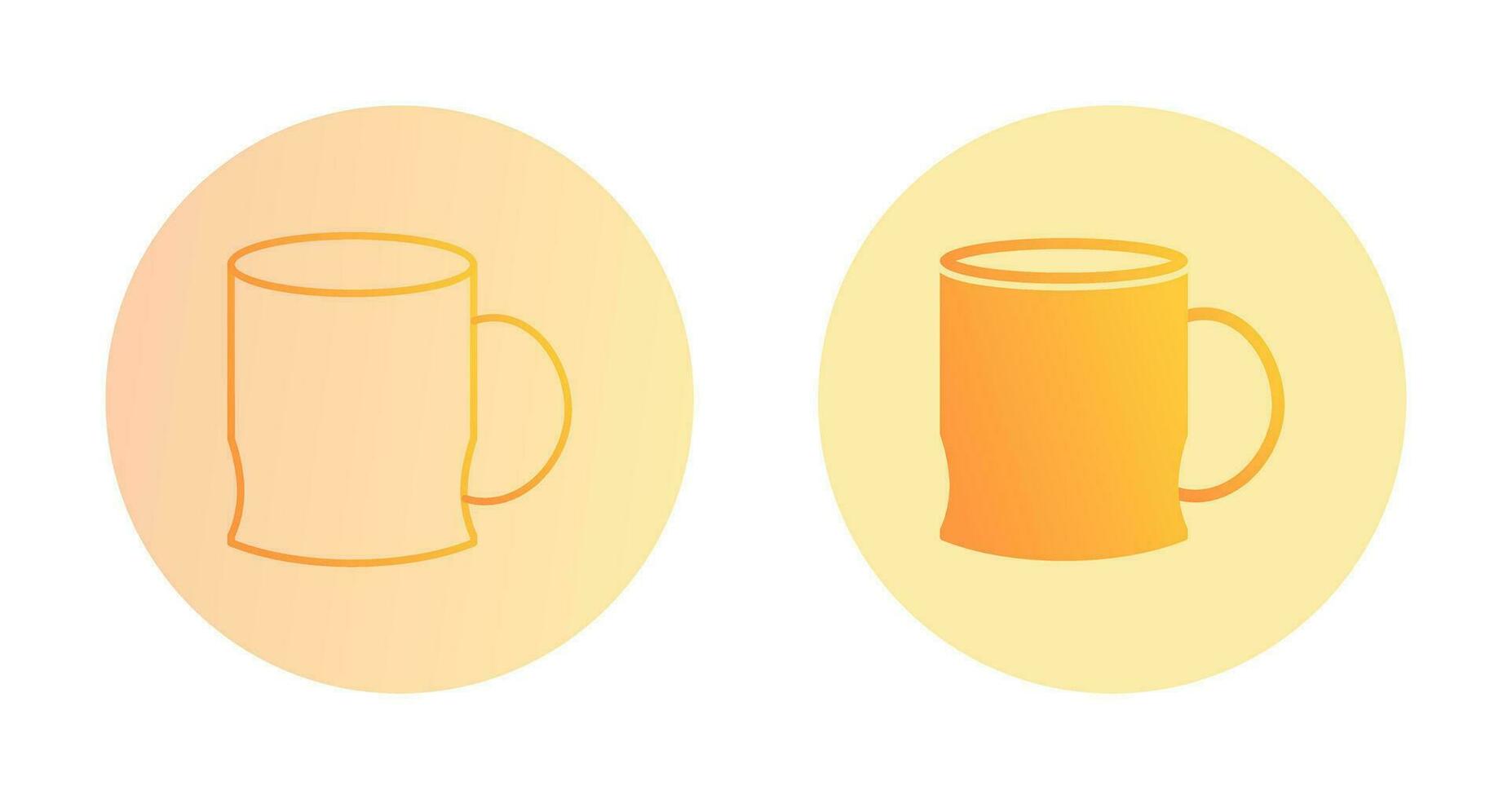 icono de vector de taza de café