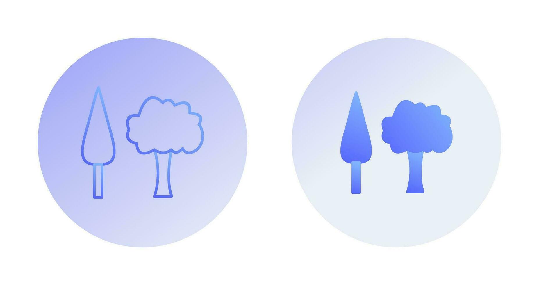Trees Vector Icon
