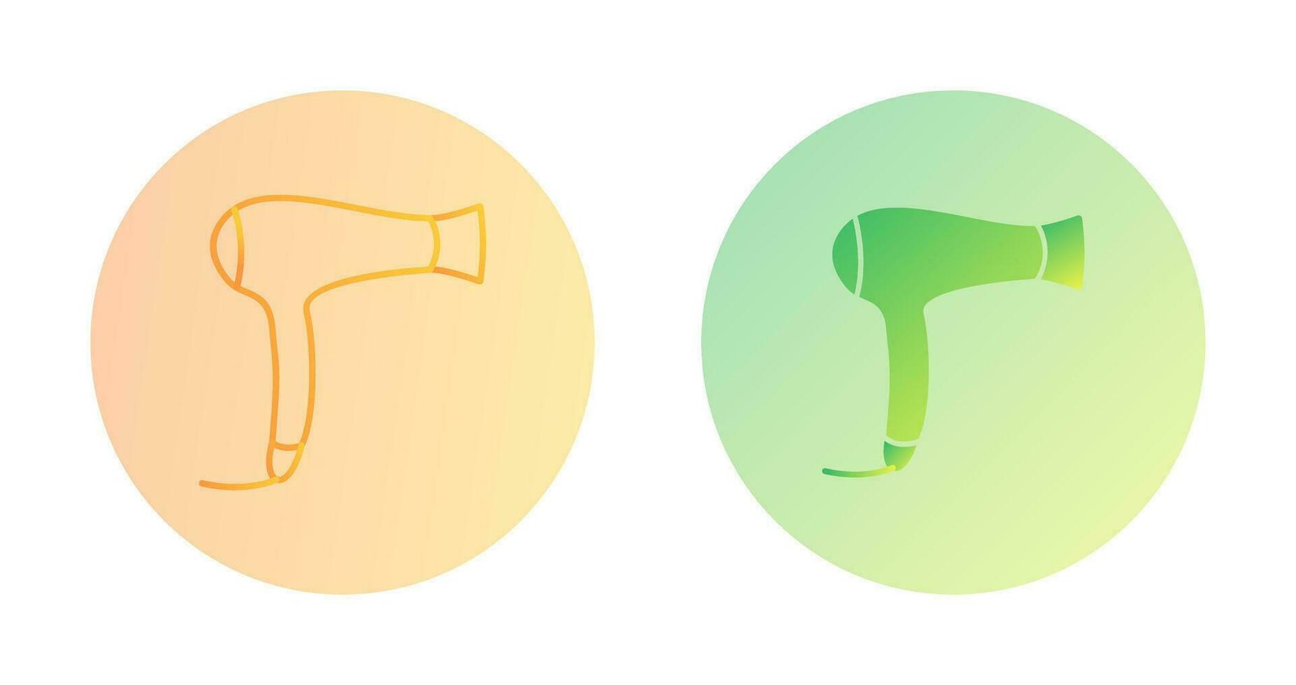 Hair Dryer Vector Icon