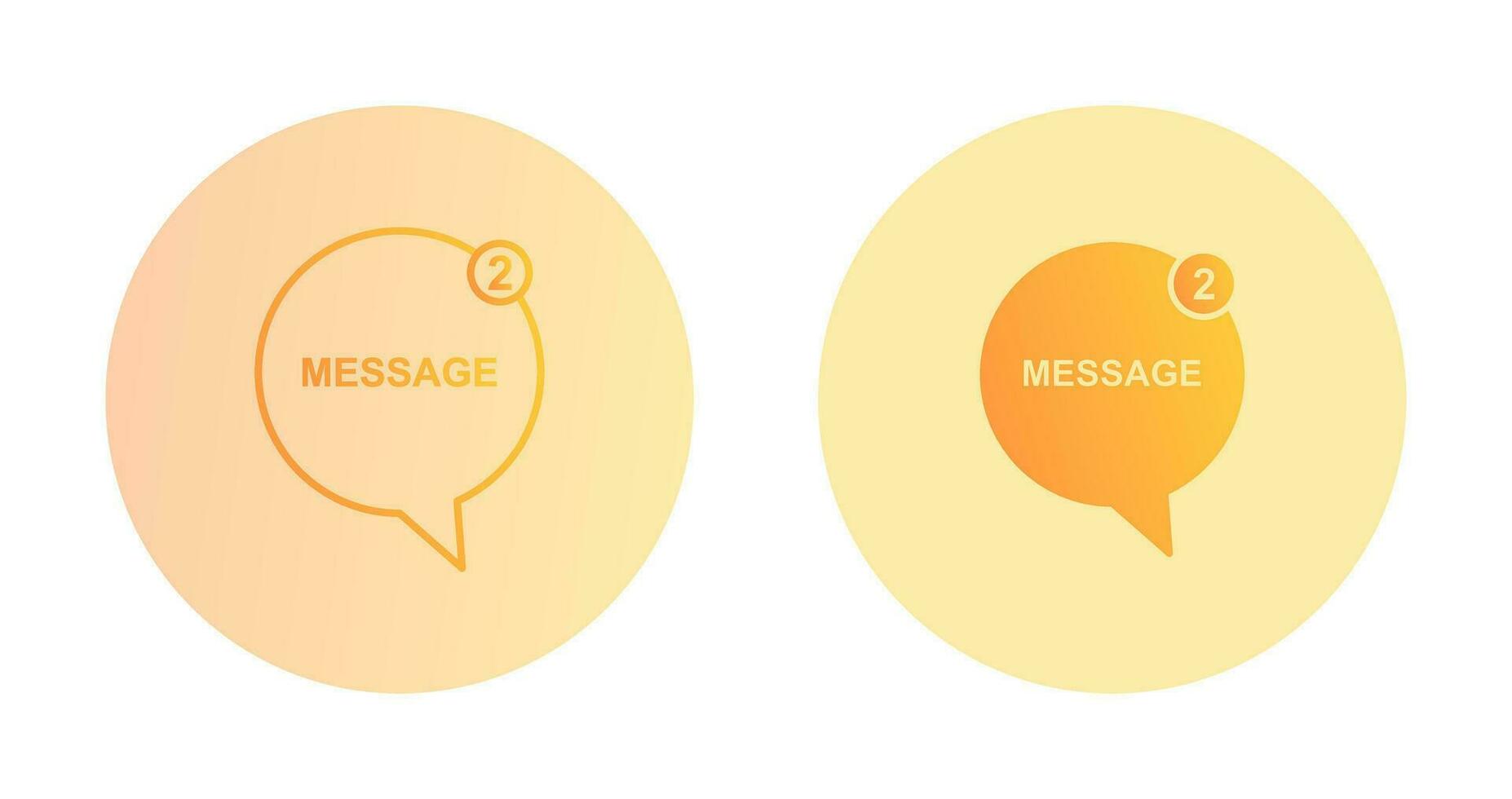 Message Bubbles Vector Icon