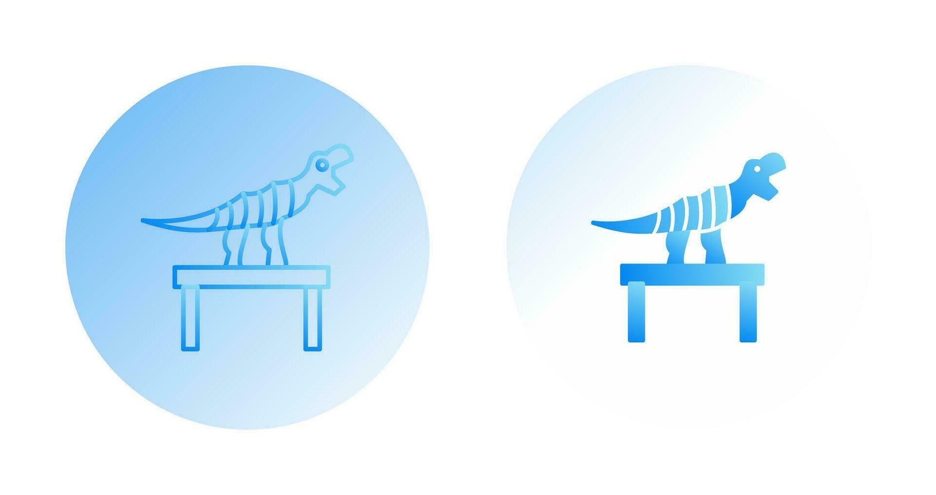 Bones Exhibit Vector Icon