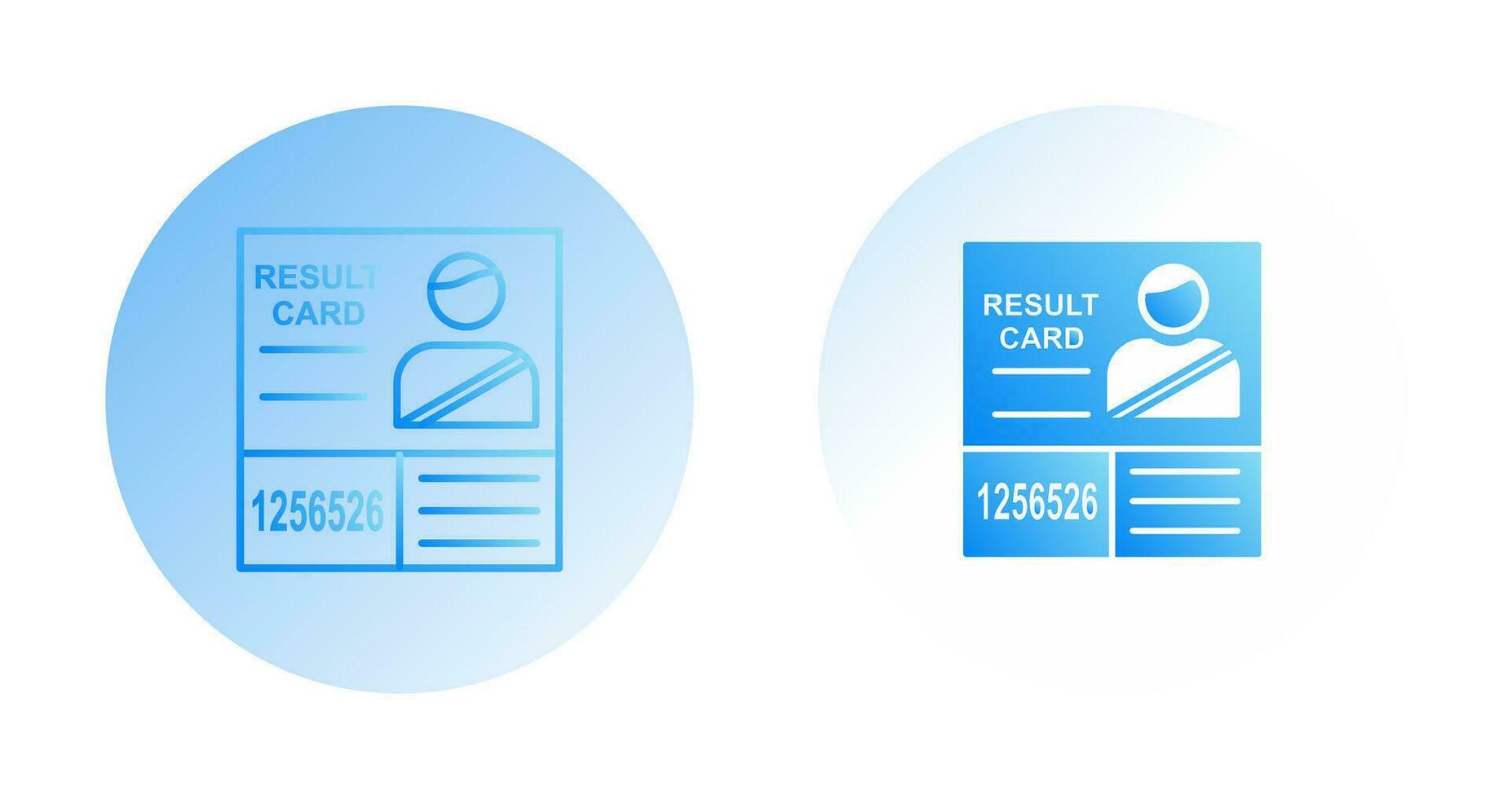 Candidate Results Vector Icon
