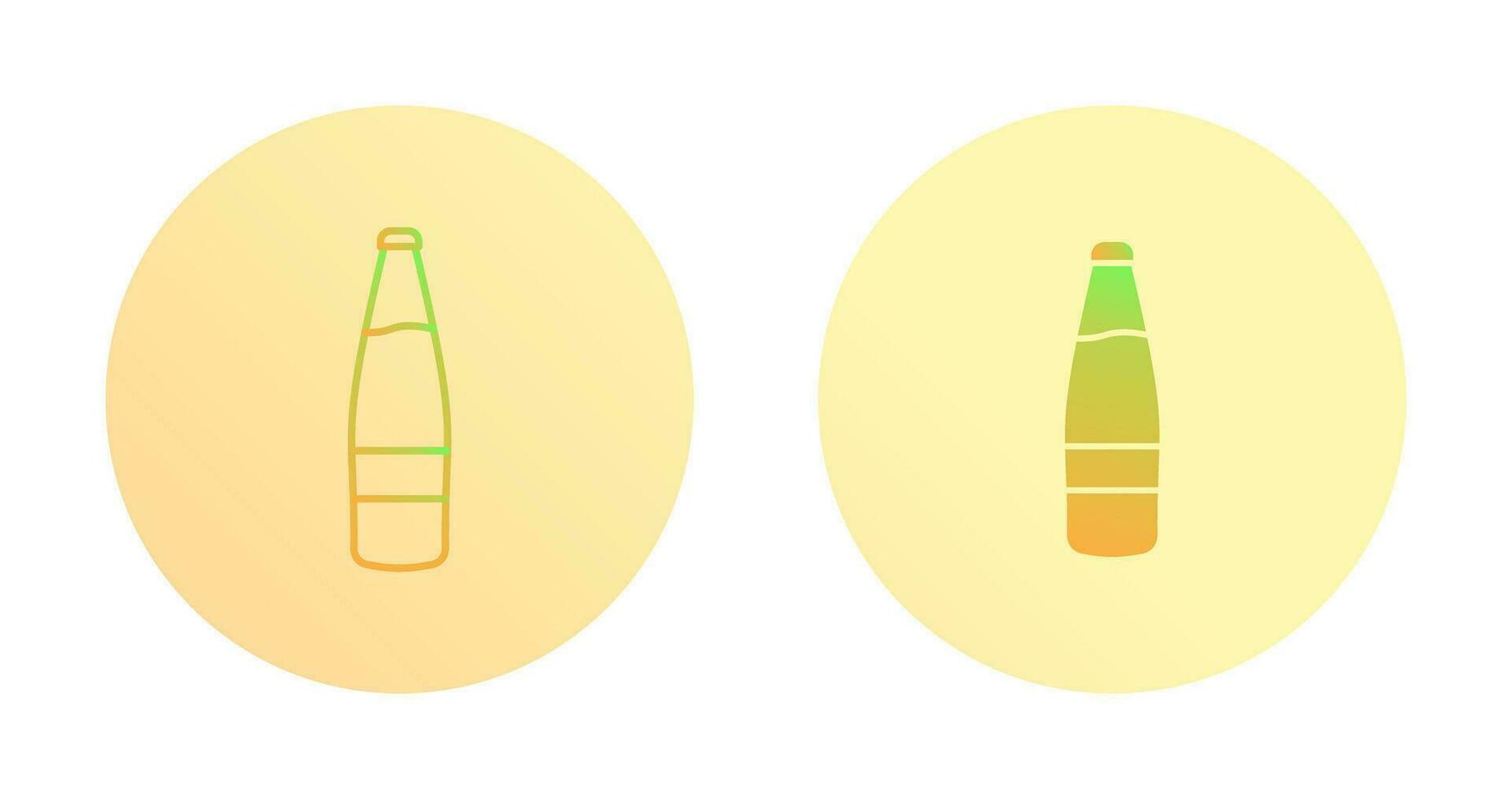 Beer Bottle Vector Icon