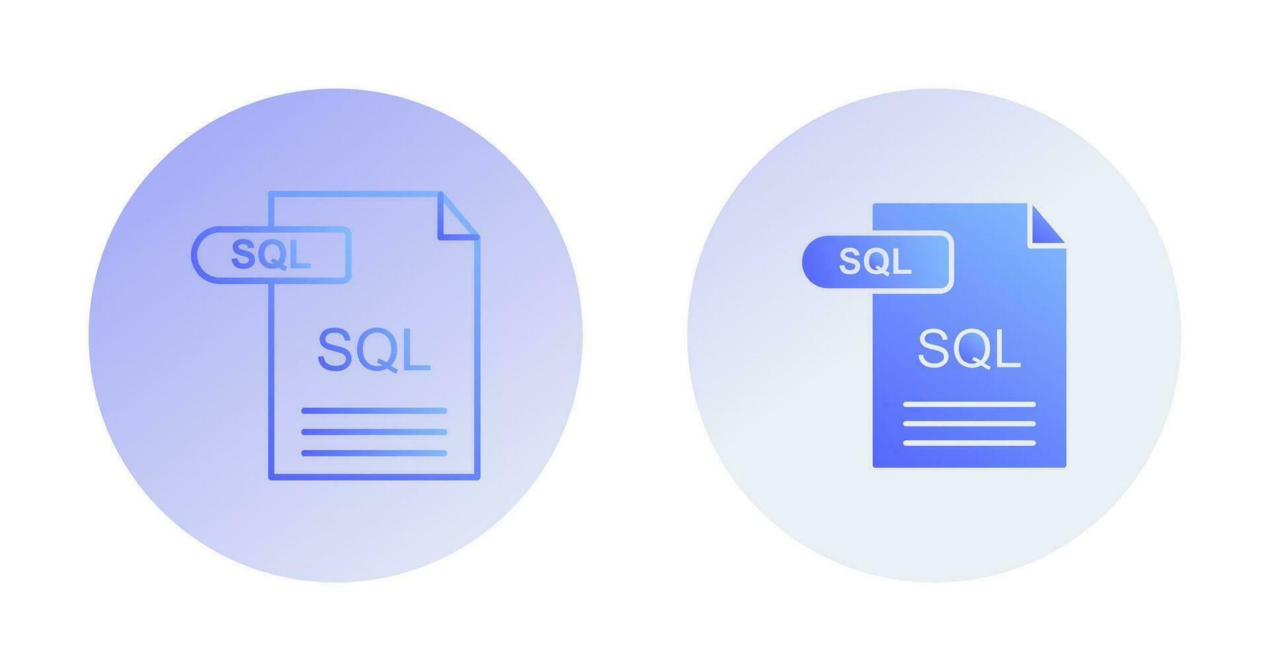 SQL Vector Icon 25193419 Vector Art at Vecteezy